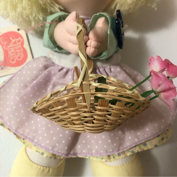 VTG Precious Moments Applause Dolls of the Month May 1991 Melody Tags Basket HTF - Picture 10 of 16